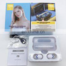 Headphones F9 Tws 5.0 Wireless Earbuds Earphone With 2000mah Charging Sports Gaming Headset With Led Display Headphone thumbnail-3