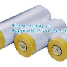 Automotive Roll Masking Film Set, Painting Tray Kit, Pre-Taped, Sheeting Covering, Car Furniture Protection Cover thumbnail-3