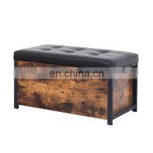 Top Quality OEM ODM Household Wooden Hidden Shoes Stool Entryway As You Require thumbnail-1