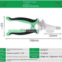 Clippers for Plants Trimming Pruning Shear With Straight Stainless Steel Blades Professional Pruner Gardening Shears Scissors thumbnail-2