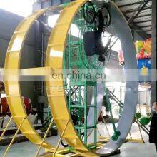 Hot Indoor and Outdoor Amusement Park Rides Fairground Unpowered 360 Degree Rotary Bicycle Rides for Sale thumbnail-2