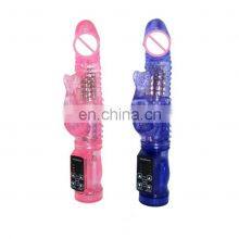 USB Charging Vibrator G-spot Clitoral Stimulator Dildo Women Female Rabbit Vibrator thumbnail-3