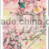 Digital Print Custom Design Long Pure Silk Scarf thumbnail-2