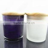 Glass Jar With Wooden Lid Factory Supply