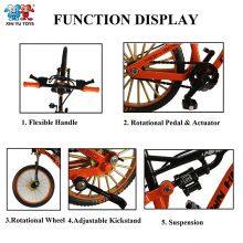 XINYU Stimulated Bike Model 1:8 Scale Diecast Metal Bicycle Vehicle Toy thumbnail-5