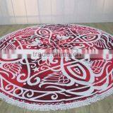 Round Beach Towels Mandala Circle Prints thumbnail-1