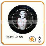 Customize Round Printed Tin Tray