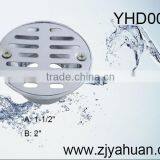 Factory-Hot selling zinc floor drain/shower tray waste for South America Market