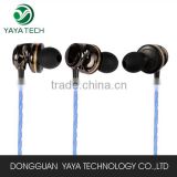 3.5mm Connector High Quality In Ear Metal Earphone