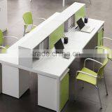 Modern Workstation Office Cubicle, 4 Seat Office Cubicle ( SZ-W055) thumbnail-3