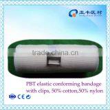PBT elastic conforming bandage (plain or crepe)