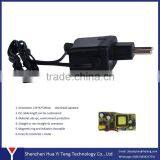 Power Adapter with 5.5*2.5*10mm DC plug 12v Brazil