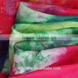 Chiffon Flower,colorful Flower for Dress Flower Design Printed Chiffon Fabric