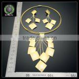 Newest Arrived African Gold Plated Jewelry Set for Woman Dress AHK1101 Supplier's Choice thumbnail-2