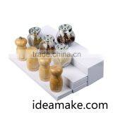 Space Saving Durable Expandable 3 Tiers Spice Organizer for Kitchen Rack Ideamake Patented thumbnail-6