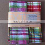 100% Cotton Dish Towel With Colors Check Desigh thumbnail-1