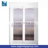 Wooden Doors Design Modern Matte Lacquer Interior Flat Glass Door