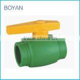China Factory BOYAN Zhejiang Green Plastic Ppr Compact Ball Valve thumbnail-2