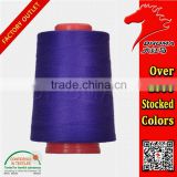 100% spun polyester jeans sewing thread 20/2
