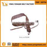 New Fashion Latest Western Simple Design Dress for Girls Belt