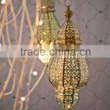 Hanging Moroccan Lantern, Antique Moroccan Lamp thumbnail-1