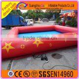 Red Inflatable Swimming Pool Float Toy For Kids thumbnail-5
