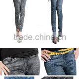 New Style The Thin Elastic Snowflakes Cowboy Feet Pants Render Women Pants thumbnail-1