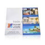 CMYK Printing PVC Ticket Holder With Two Clear Pocket thumbnail-5