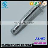 HIGH QUALITY FACTORY DOME HEAD AL/ST MULTI GRIP POP BLIND RIVETS thumbnail-5