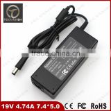 High Quality Power Supply For HP Laptop Charger Adapter 90W 19V 4.74A 7.4*5.0 F0762 T15
