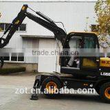 SDLG Made 6tons Wheel Excavator ZE906W Cheap for Exporting thumbnail-5