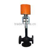 Bellow Type Electtric 3 Way Equal Percentage Flanged Control Valve thumbnail-2