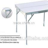 80*80 MDF Aluminum Folding Table thumbnail-1