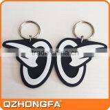 Custom Wholesale Soft Plastic Key Tag With Metal thumbnail-3