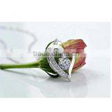 Latest Design Chain Link Fashion Hollow Heart and Diy Charm Bracelet thumbnail-6