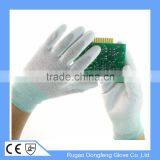 Carbon Fiber Finger Fit ESD Gloves for Cleanroom Safety and Antistatic Protection Use thumbnail-2