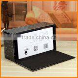 Continental Black Leather Tissue Box Tissue Pumping Creative Paper Tray Pumping Pumping Cassette Household Shipping Wholesale pr thumbnail-3