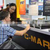 C-mark 4 Channel Subwoofer Amplifier TC4960 1200W 1 U Power Amplifier