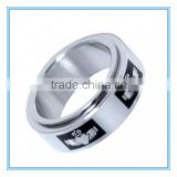 Irish Heart Claddagh Stainless Steel Ring