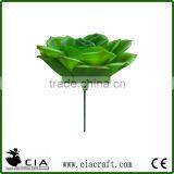 PVC PE Artificial Mini Succulent Plants Aeonium Stem thumbnail-3