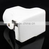Wholesale White Leather Digital Camera Bag for Canon in Dongguan thumbnail-2