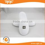high quality 5-stars white velvet cotton disposble hotel slipper