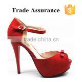 Red High Heel / Comfortable Durable and Soft red sandals