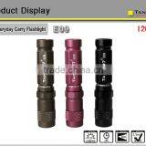 Waterproof Mini Led Flashlight TANK007 E09,I2185 Camouflage Torch 9 Led