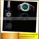 Digital Red Wine Bottle Thermometer With LCD Display