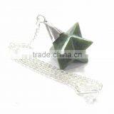 Vasonite Merkaba Star Metal Cap Pendulum : Wholesale Merkaba Pendulum thumbnail-1