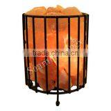 Wrought Iron Salt Round Basket