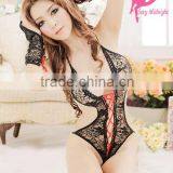 2056 Women Sexy Lingerie Set Lace Underwear Babydoll Dress Sleepwear G-string New thumbnail-2