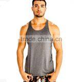 Plain Gym Stringer Singlet Custom Mens Tank Top