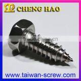 M4 Slot Hex Washer Head Trilobuar Stainless Steel Screws thumbnail-6
